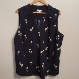 Charter club blue short sleeve 3x